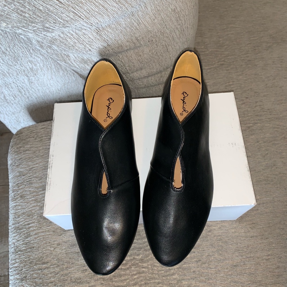 NWT Black Boutique Booties